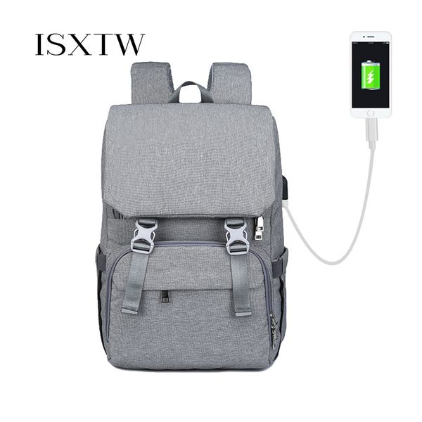 

isxtw outdoor travel backpack for women waterproof sports camping hiking fishing bag has convenient charging interface /c37