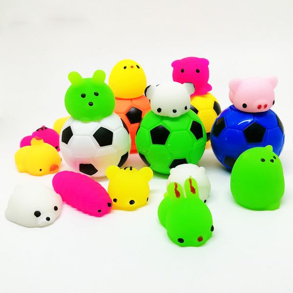 Compre Mini Apretón De Juguete Squishy Cat Panda Pinch Doll Cute Kawaii Squeeze Stretchy Animal Healing Stress Relief Dedo Juguetes A $0.38 Del Lkdtoydh | DHgate.Com