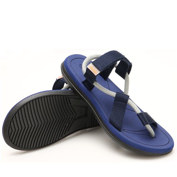 

men beach sandals new summer men black sandals summer flat shoes sandalias rome style big size sandalias hombre