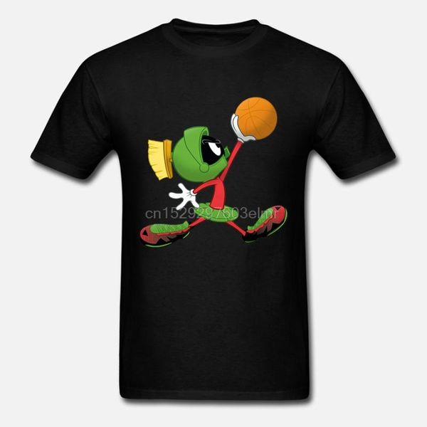 

funny men t shirt white t-shirt tshirts black tee marvin the martian tees men's black s-3xl t-shirt, White;black