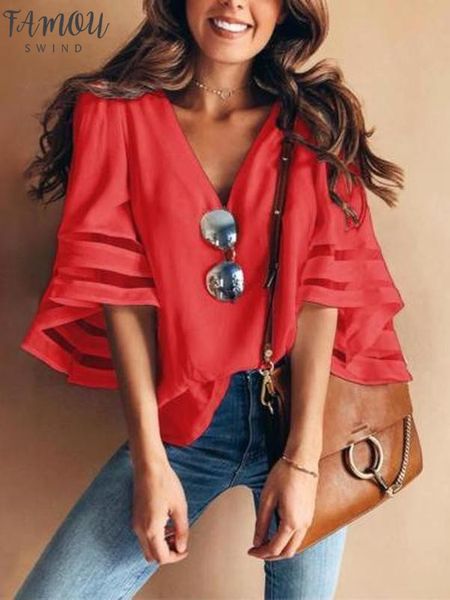 

boho vintage women casual loose petal sleeve shawl kimono cardigan chiffon coat jacket women short sleeve v neck shirts white pink blue