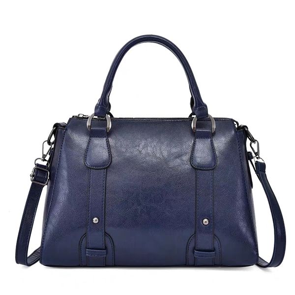 

women leather handbags black ladies tote bag messenger bag for women large capacity casual boston shoulder bolsas de mujer