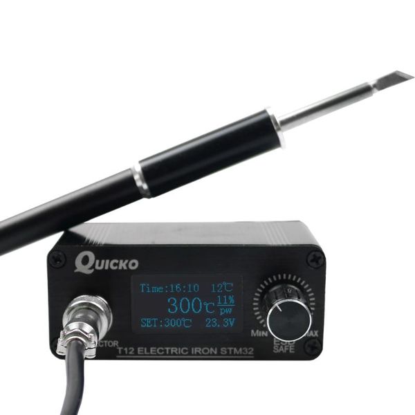 

oled stm32 v3.1 mini soldering station electronic iron tips with 1.3 temperature digital controller solder tool no power supply