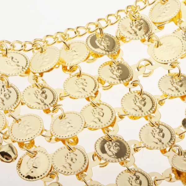 

1set gypsy belly dance jewelry set necklace earrings dangle clip on earrings, Blue