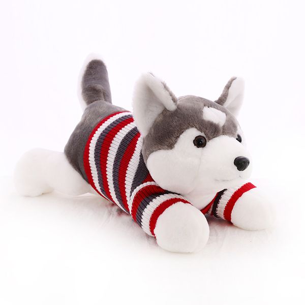 

30/45/55cm husky plush toy dog stuffed soft siberian husky plush animal toy