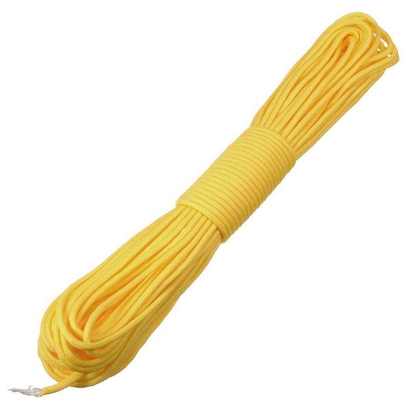 

paracord 550 parachute cord lanyard rope mil spec type iii 7 strand 100ft 31m climbing camping survival equipment climbing rope