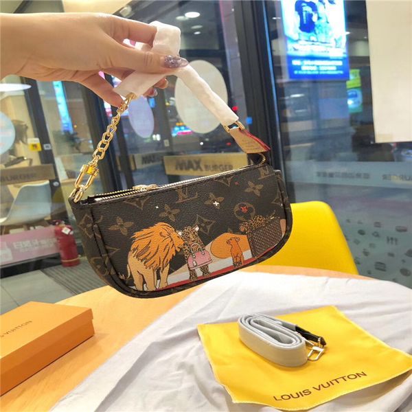 

2020 selling designer handbags luxury messenger bag messenger shoulder bag chain bag pu leather wallet lady handbag 36
