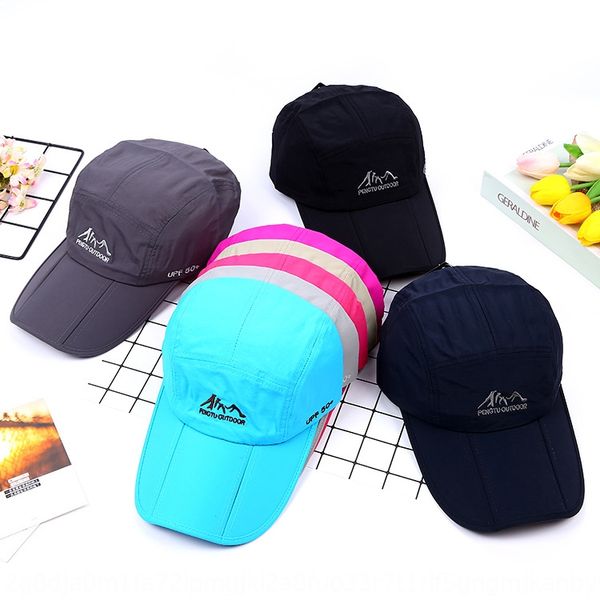 

xysdg 2019 men's and women's outdoor tourism mountaineering breathable waterproof folding sunshade quick drying baseball hat sunsc, Blue;gray