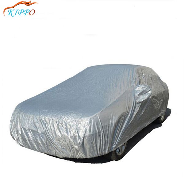 

kippo car cover car umbrella waterproof sun accessories automatic covers auto hoes silver proteccion parachoques