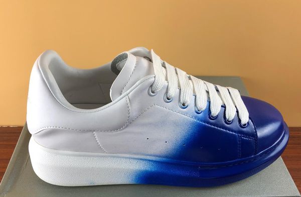 

лучшее качество роскошные дизайнерские туфли негабаритных кроссовки для мужчин женщин натуральная кожа рефлексивная дизайнерская обувь мода, Black