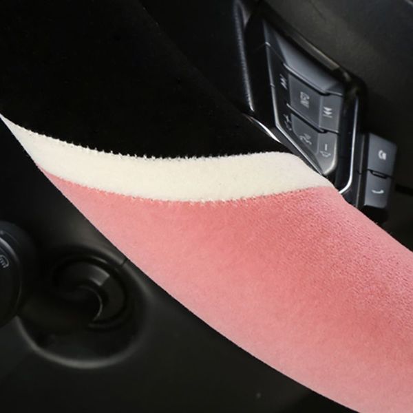 

cute cartoon cat ear steering wheel cover universal car-styling car steering-wheel handle covers auto decoration