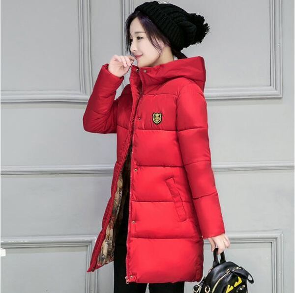 

new long parka women's women winterjas fat cat capuchon womens women's upper clothing park winter exit, Black
