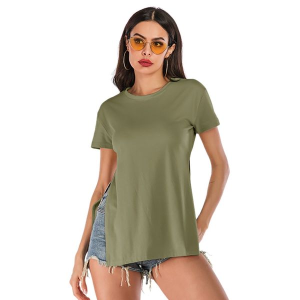 

women t-shirts loose summer short-sleeved casual t-shirt bottoming, White