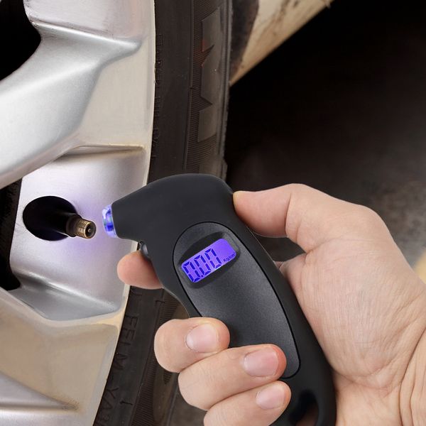 

0-150 psi backlight high-precision digital tire pressure monitoring car gauge