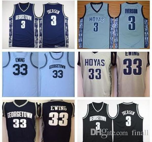 georgetown hoyas iverson jersey