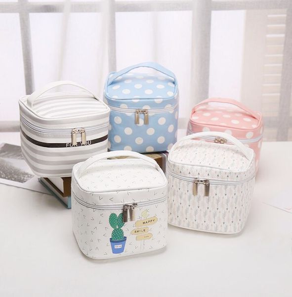 

large capacity pencil case stationery organizer bag canvas cosmetic bag toiletry travel kits