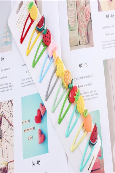 

diy простой мульти войлок мультфильм side pin волос последние стиль волос с hairclip для укладки волос инструменты и принадлежности sweet07, Black;brown