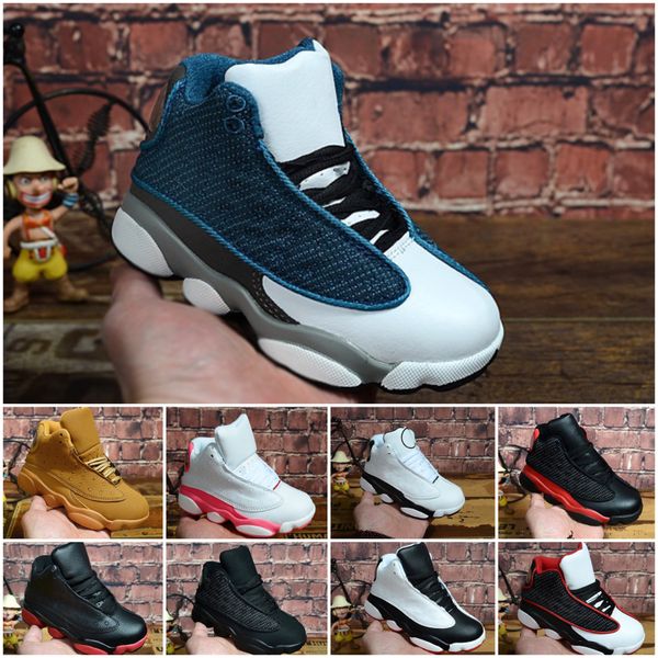 Boy/'s Air 13 Retro Classic Basketball Shoes Boots High Sports Sneakers Athletic