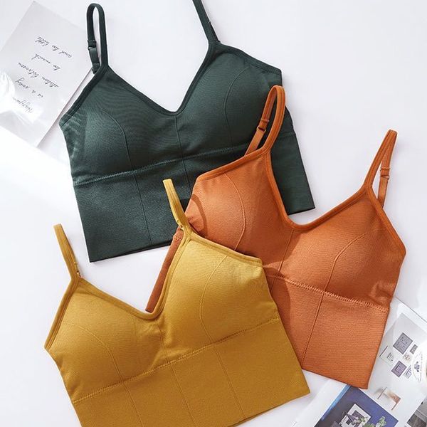 

3pcs/sets backless bra seamless workout bra underwear women crop u shape yoga gym athletic fitness sport bh, White;black