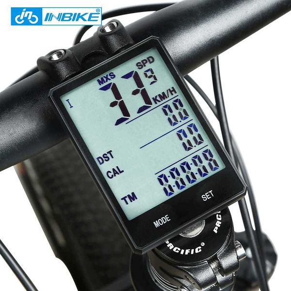 

2.8'' large screen bicycle computer wireless/wired rainproof speedometer odometer with extension mount bike measurable satch
