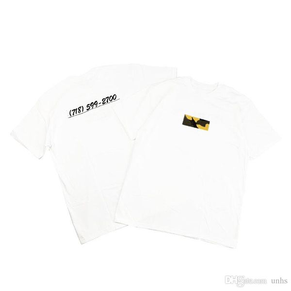 

18ss brooklyn camo box logo tee unhs cotton t-shirts brand new as002
