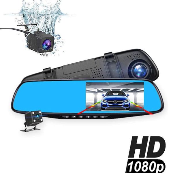 

4.3 inch driving recorder hd 1080p front and rear dual camera driving recorder car