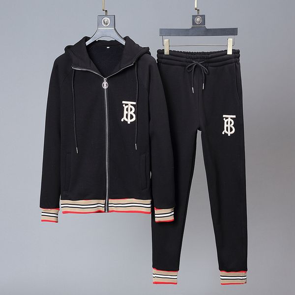 

мужская дизайн повседневная полосатый спортивная мужская и куртки женские высокое качество черный осень зима беговая, Gray