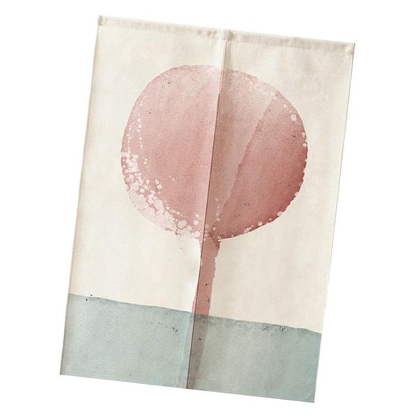 

watercolor nordic style noren tapestry doorway curtain voile curtains transparent decorative curtain panels for door window