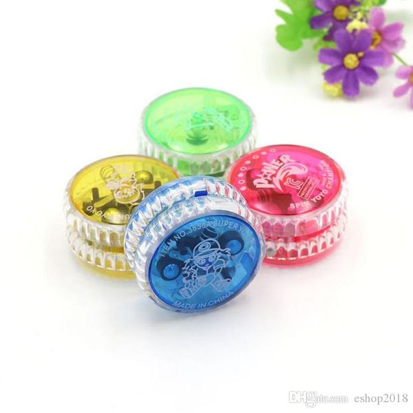 

2017 new 6 * 3cm glowing yo-yo line yo-yue puzzle children's toy manufacturers wholesale weight 35g ing