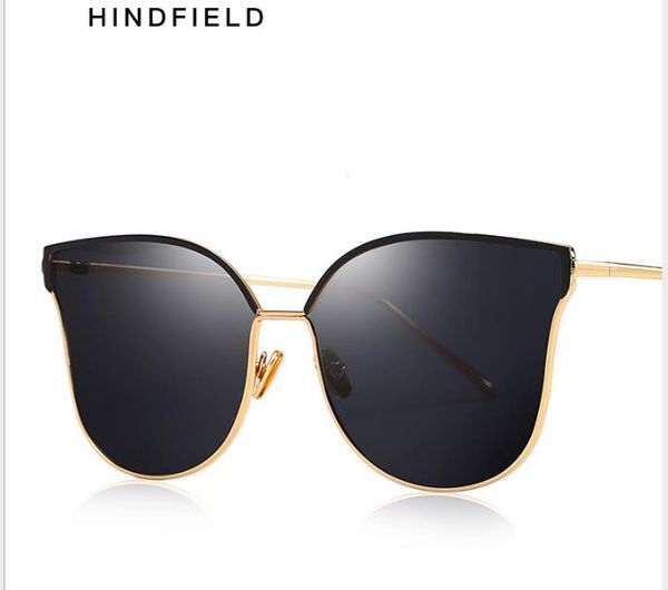 

модные солнцезащитные очки в европейской оправе. зонтик с металлической оправой для вождения, White;black