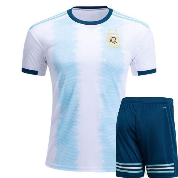 

Argentina 2019 copa amÃ©rica home kit occer et jer ey me i football hirt aguero hort pant dybala maillot de foot higuain icardi