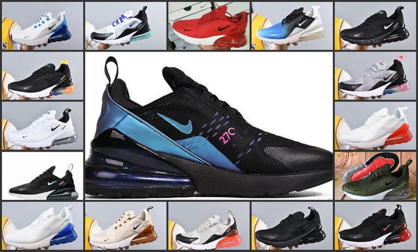 

2019 new arrival 270 kpu men running shoes plastic training outdoor sports air sole 270s womens trainers zapatos maxes sneakers size 36-45, Black