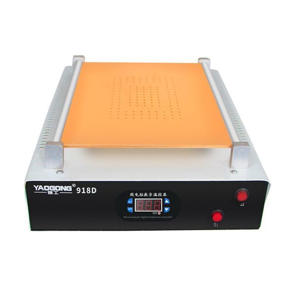 

yaogong 918d mobile lcd touch screen separator built in pump vacuum glass lcd touch screen separator