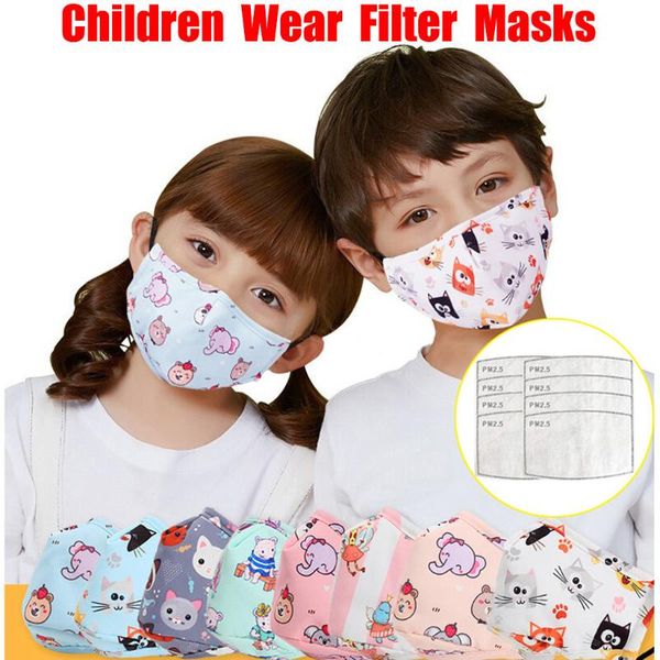 

activated carbon filters 1pc reusable m/ask mascarillas masque mouth face filters mouth-muffle mas/k respirator washable, Black