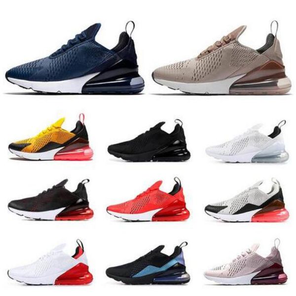 

new 270 running shoes for mens womens 270s triple white black bred regency purple be women sports sneakers shoes eur 36-45