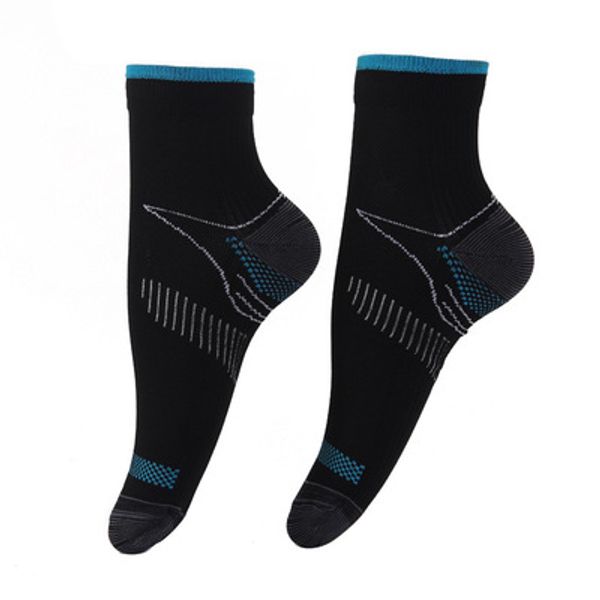 

men women compression running socks professional sport riding socks basketball badminton hiking racing cycling, Black