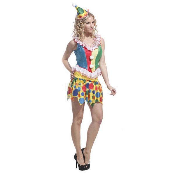 

women circus clown cosplay clothes costumes masquerade female party carnival halloween fancy dress christmas purim, Silver