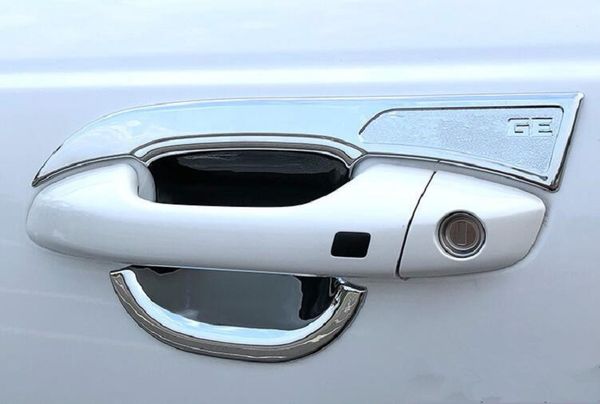 

car abs chrome door handle cover and bowl cover for sportage 2018