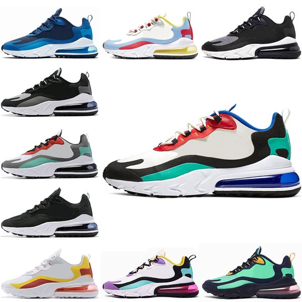 Купить Оптом Nike Air Max 270 React Vapormax Реагировать Кроссовки Кроссовки Black Bauhaus Hyper Джейд Phantom Zapatos 2019 New Element 87 Конструкторы Mens Wome Unisex Обувь Кроссовки Отexercise_outdoors8 В Категории , $76.39