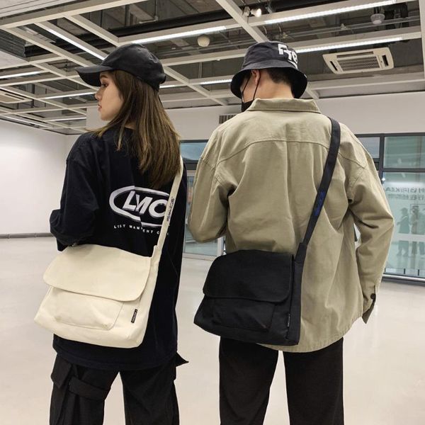 

women men bag vintage canvas handbags female ladies shoulder bags canvas crossbody bag hobos solid totes flap sac