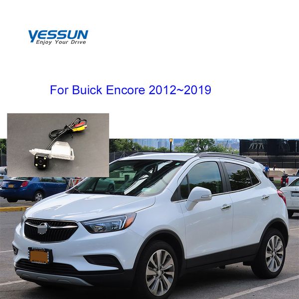 

parking system car rear view reverse backup camera for encore 2012 2013 2014 2015 2016 2017~2019 license plate camera