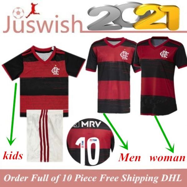 

20 21 flamengo jersey guerrero diego henrique gabriel sports soccer jerseys 2020 2021 brazil flamenco football man and woman shirts, Black;yellow