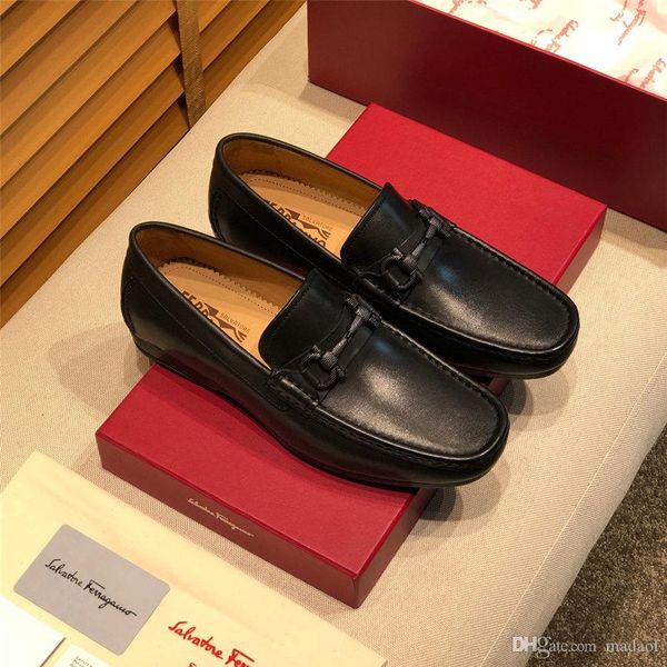 

19fw oxford shoes for men luxury designers evening dress shoes men classic italian brands coiffeur designers shoes men formal ayakkabi lisy1, Black