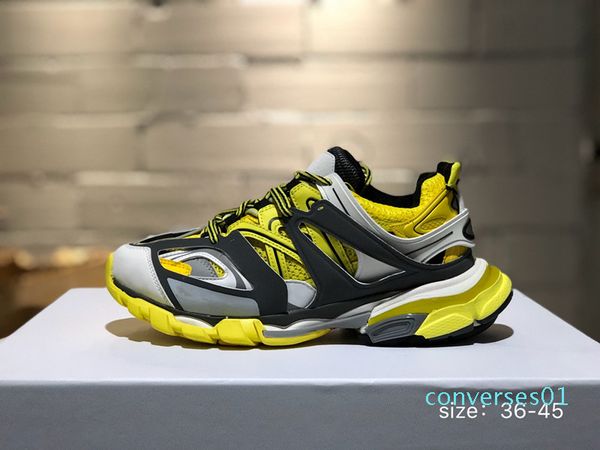 

release 3.0 tess s paris track men gomma maille black for women triple s clunky sneaker casual shoes authentic designer shoe co01