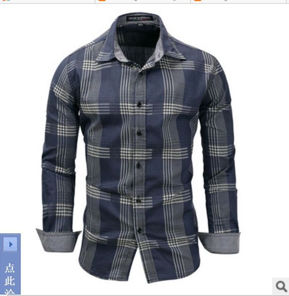 2019 2019 Fashion M 3xl Men S Casual Shirts Long Sleeve Large