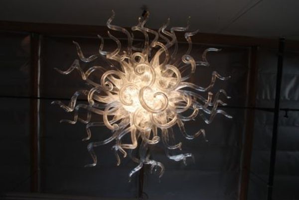 

western european antique chandelier 100% handmade blown borocilicate glass art decorative ceiling lights for ing
