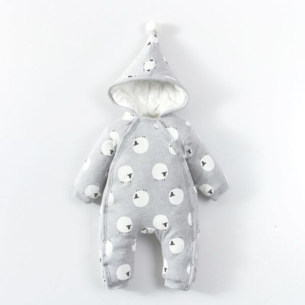 

newborn boy girl clothes fashion autumn winter cotton infant jumpsuit long sleeve rompers costumes baby romper t200706, Blue;gray