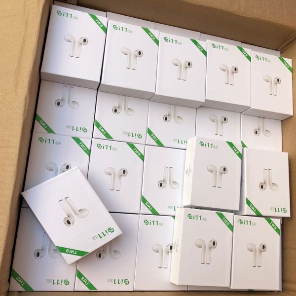 

i11 TWS Bluetooth 5.0 Wireless Earphones Earpieces mini Earbuds Sport Bianural Call Audio Paring With Charge Box VS i9s i12 TWS