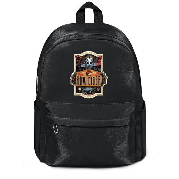 

пятница 13-я маска для убийц модный пояс шерсть, плечевой рюкзак, стильный дизайн, прочный характер и удобная струна пакет, подходящий