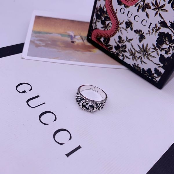 

luxury design sterling silver ring man and women same ring simple and elegant wild ring fashion jewelry supply